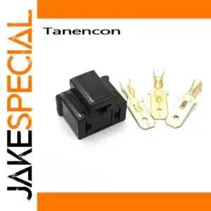 3 Pin Waterproof Car Lamp Holder Connector Plug