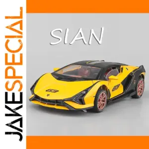 Lamborghini Sian SCV12 1:24 Diecast Model