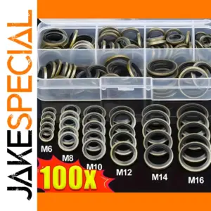 Automotive Sump Plug Gasket Set, 100 Pieces