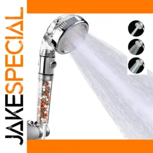 Modern Handheld Shower Head with Filtration Technology