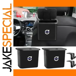 Black Foldable Car Seat Organizer