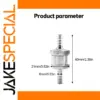 Aluminum Fuel Check Valve for Low-Pressure Systems