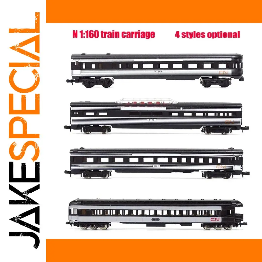 Chinese Railway Sightseeing Train Model 1/160 1 Chinese Railway Sightseeing Train Model 1/160