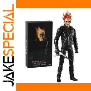 Ghost Rider 10-Inch Fiery Skull Action Figure