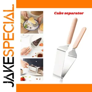 Elegant Stainless Steel Cake Slicer Cutter