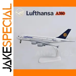 Lufthansa Airbus A380 Miniature Model 20cm