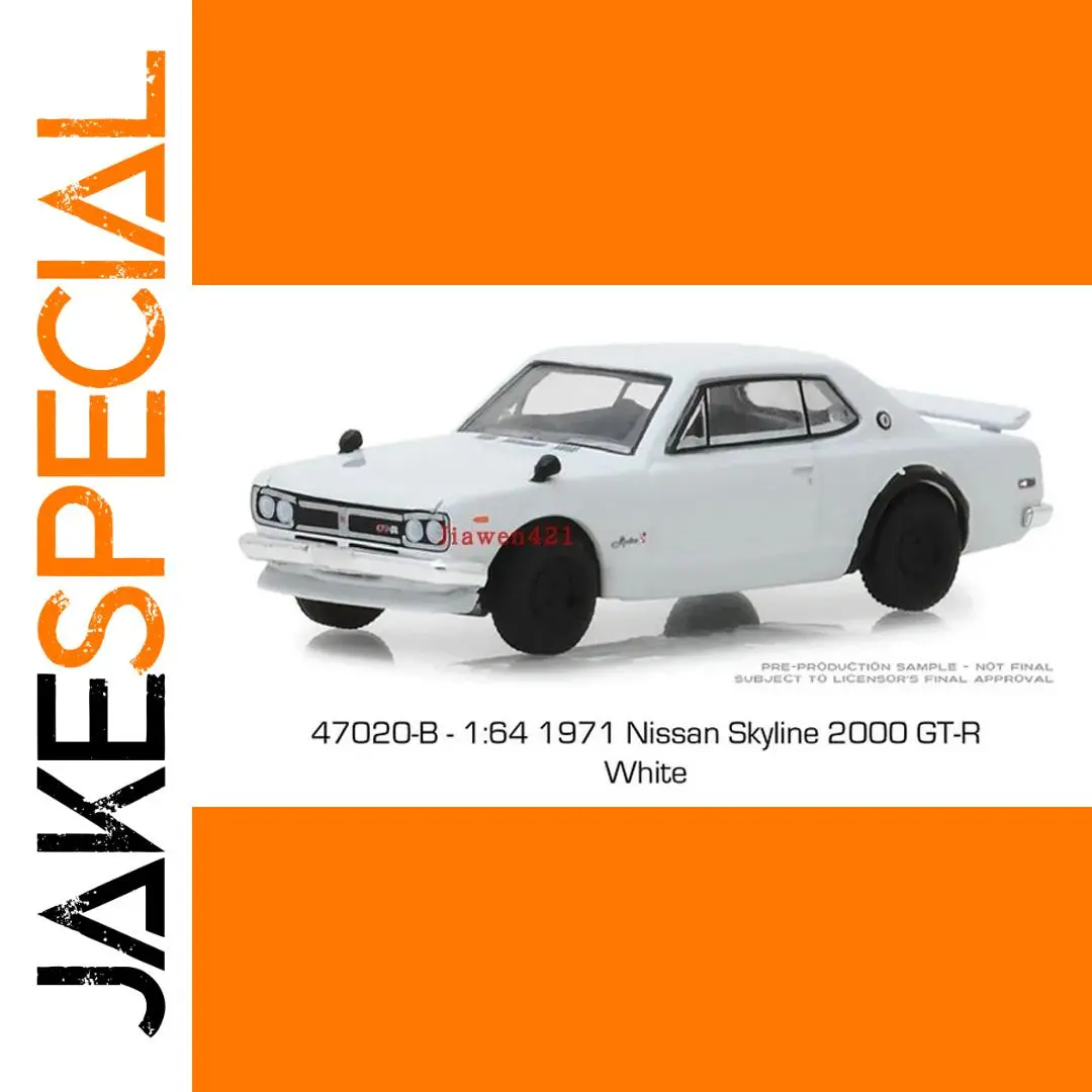 1971 Nissan Skyline GT-R 1:64 Diecast Model 1 1971 Nissan Skyline GT-R 1:64 Diecast Model