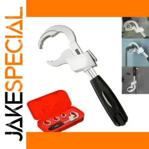 Stubby Adjustable Wrench for Tight Spaces