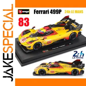 Ferrari 499P LMH 2024 Model 1:18 Diecast Replica
