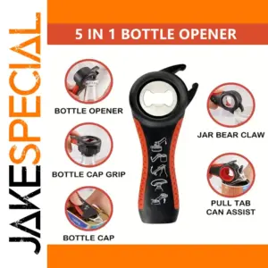 Multi-Functional Stainless Steel Bottle Opener