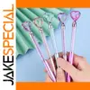 Love Diamond Colorful Pen Set with Heart Jewels