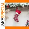 Festive 40cm x 22cm Knitted Christmas Stocking