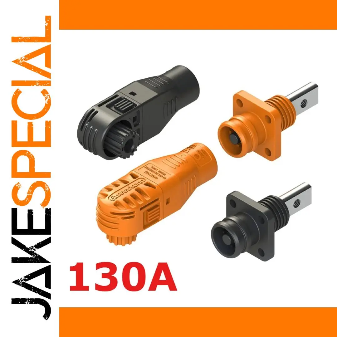 High-Current Lithium Battery Connector 130A 1 High-Current Lithium Battery Connector 130A