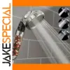 Modern 3-Mode Shower Head with Mineral Balls