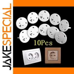 Bear-Shaped Socket Covers Set of 10