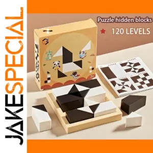 120-Level Geometric Block Puzzle for Kids