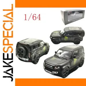 Diecast Land Rover Defender 90 Monster Energy Model