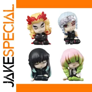 Demon Slayer PVC Chibi Figure Set (4pcs)