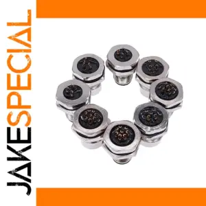 Waterproof Sensor Connector M16/M12, 3-8 Pin