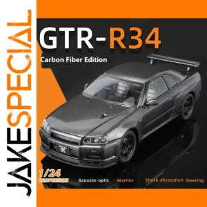1/24 Nissan GTR-R34 Diecast Model Replica