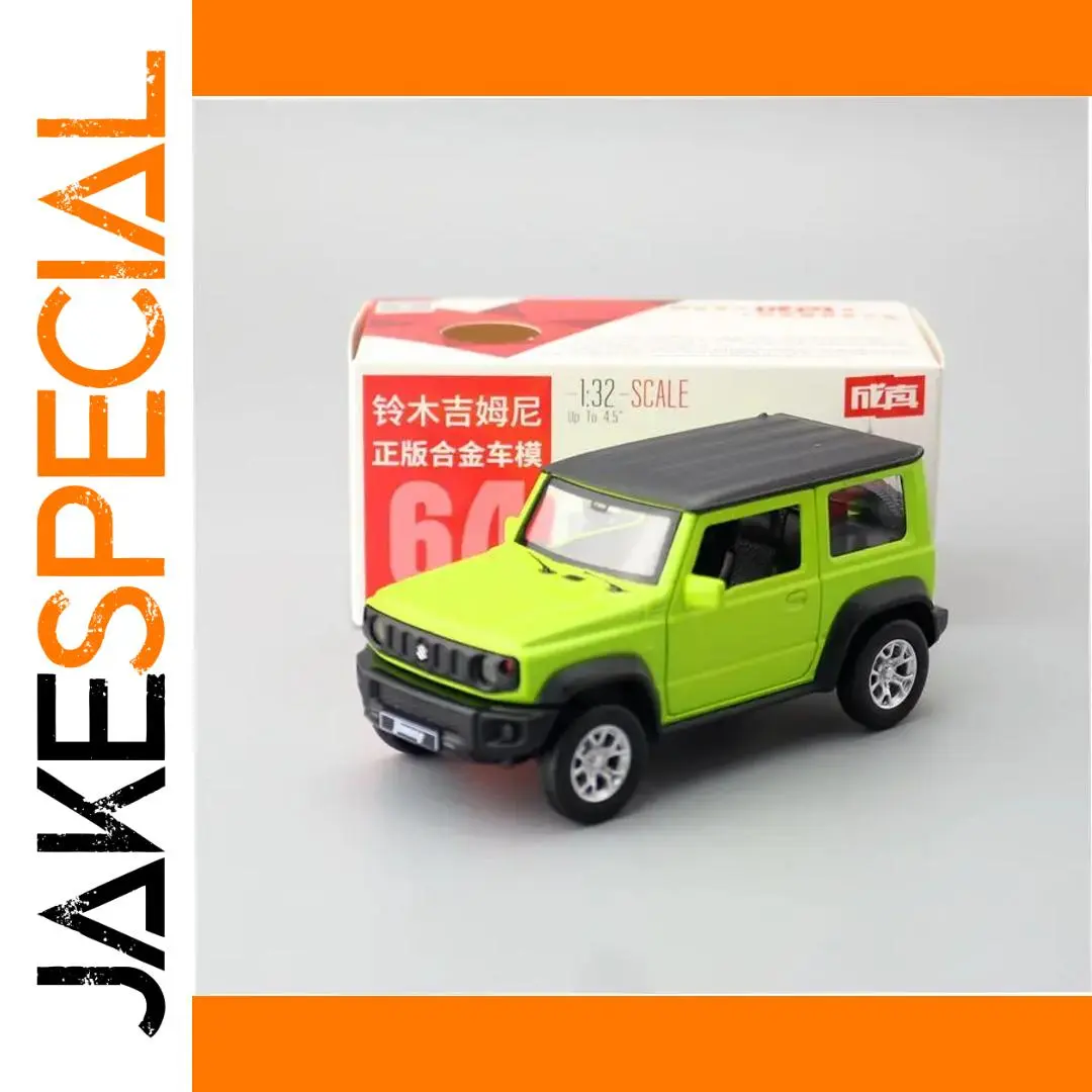 Vibrant Green Suzuki Jimny 1:32 Scale Model Car 1 Vibrant Green Suzuki Jimny 1:32 Scale Model Car