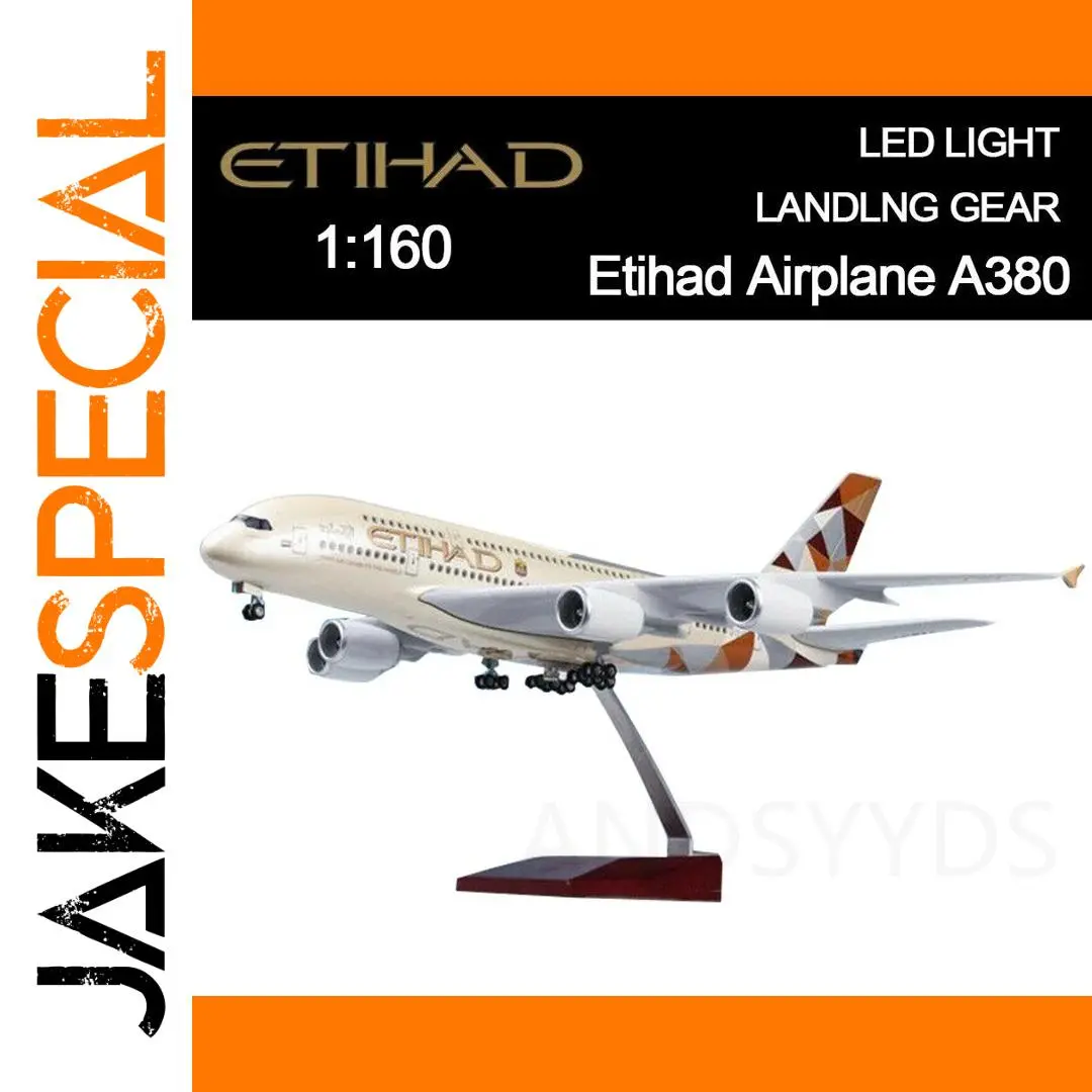 Etihad Airbus A380 1:160 Scale Model 1 Etihad Airbus A380 1:160 Scale Model