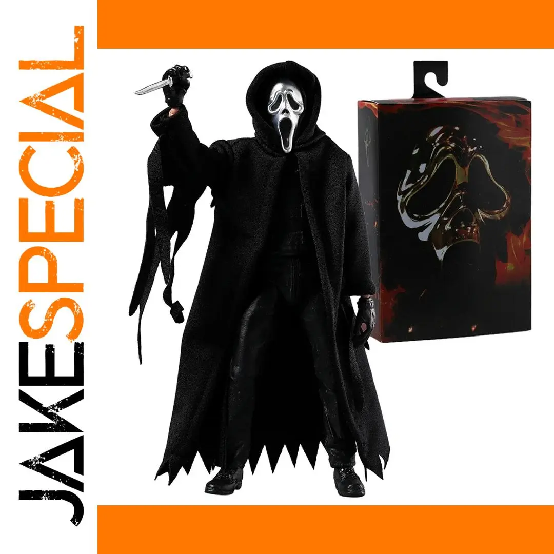 Ghostface Action Figure 18cm Collectible 1 Ghostface Action Figure 18cm Collectible