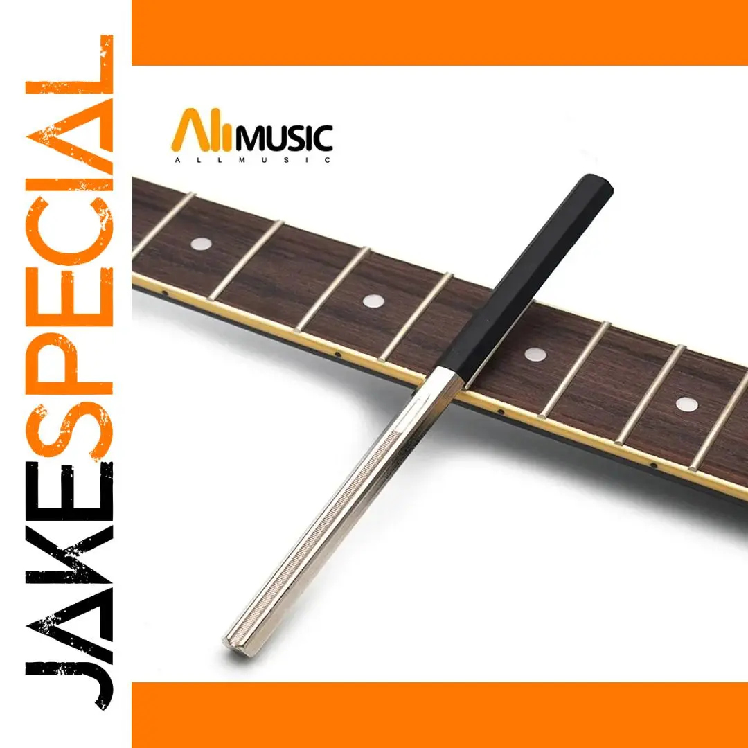 Professional Guitar Fret Crowning File - 19cm, 3 Edges 1 Professional Guitar Fret Crowning File - 19cm, 3 Edges