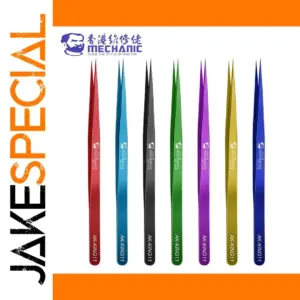 High-Precision Stainless Steel Tweezers Set