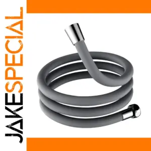 Silicone Shower Hose 1.5/2m with Chrome Connectors