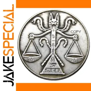 Vintage Hobo Morgan-Inspired Metal Coin