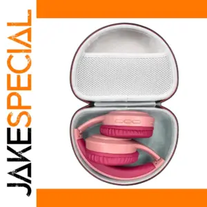 Black Waterproof EVA Travel Case for Wireless Headphones