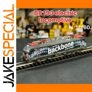 Fleischmann N-Scale Black Electric Locomotive