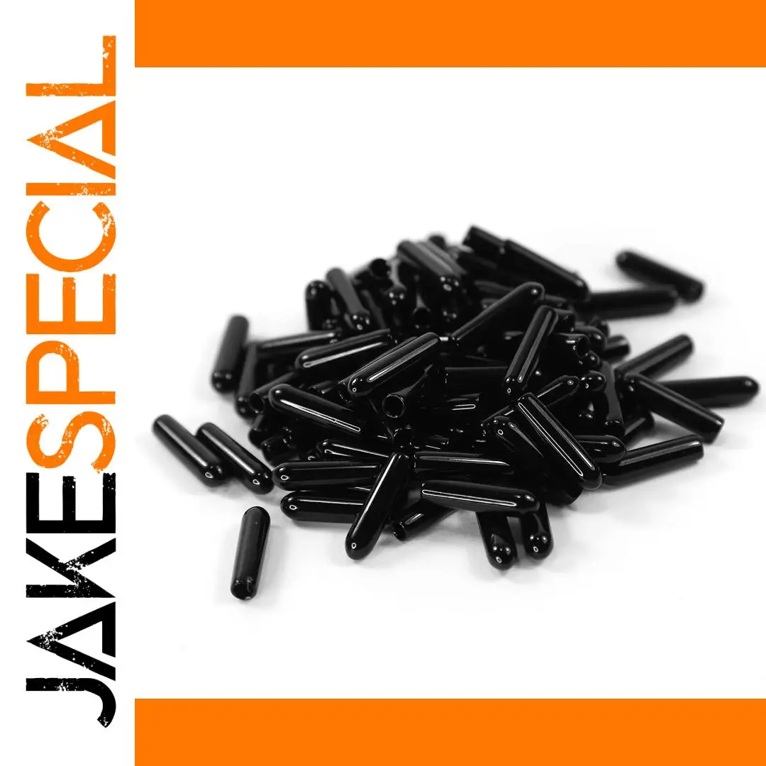Black Rubber Covers for Alligator Clips Set of 100 1 Black Rubber Covers for Alligator Clips Set of 100