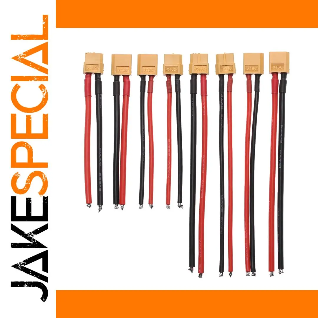 XT60 Connector Wires for RC Vehicles 1 XT60 Connector Wires for RC Vehicles