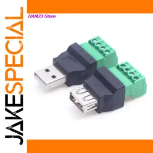 USB Solderless Connector for Projects