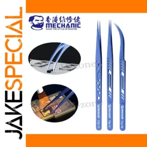 Titanium Alloy Precision Tweezers Set T3D-11, Tia-11, Tia-16