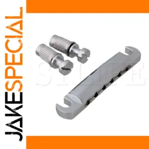 Chrome Electric Guitar Tailpiece for Electric Guitars