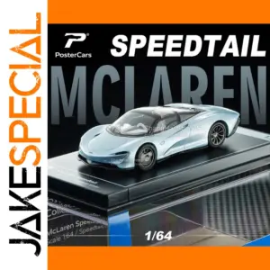 McLaren Speedtail 1:64 Diecast Model Silver