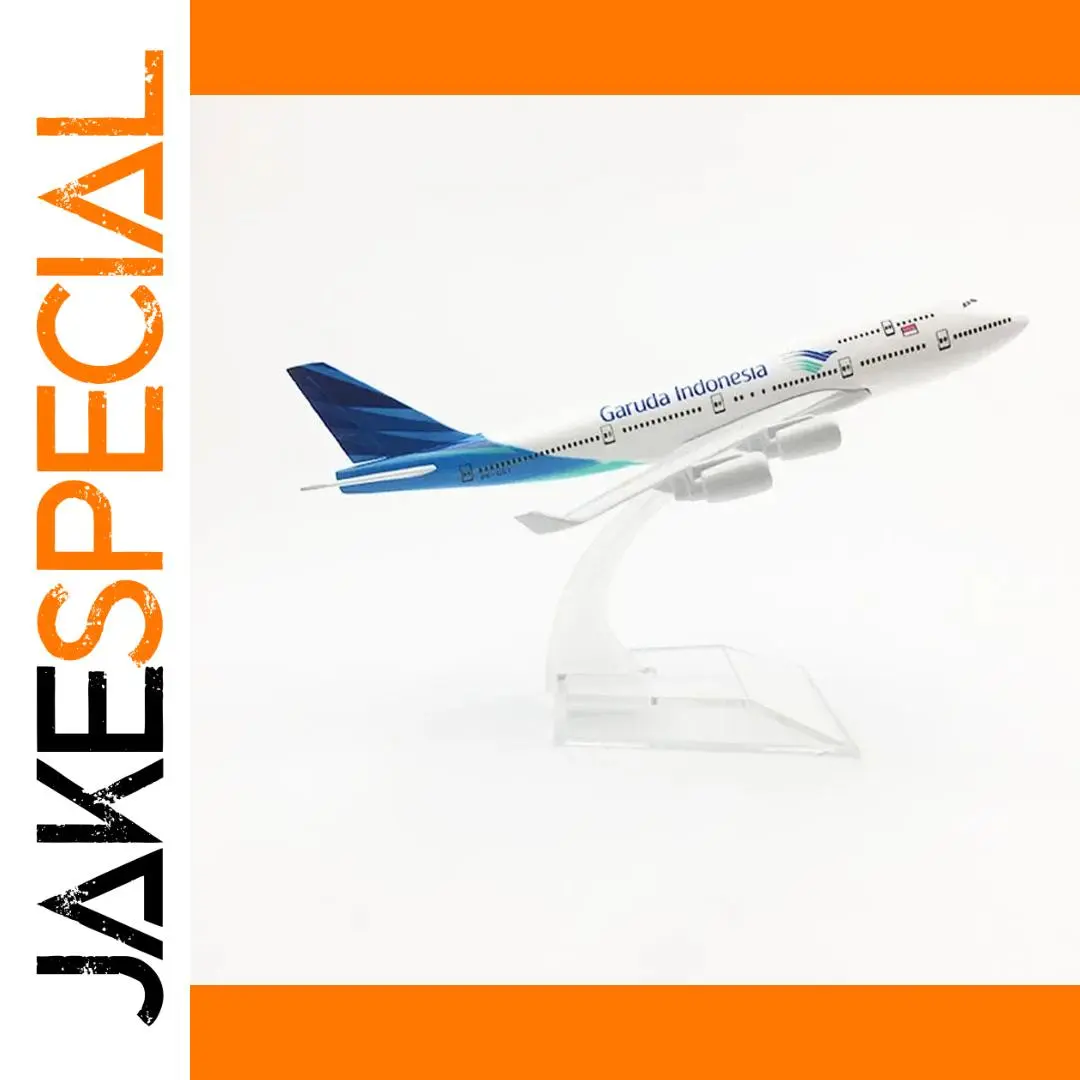 Garuda Indonesia Boeing 747 Diecast Model 1:400 1 Garuda Indonesia Boeing 747 Diecast Model 1:400