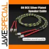 LS-180 OCC Silver Speaker Cable with BFA Plugs