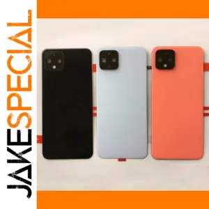 Google Pixel 4 XL G020P Glass Rear Housing in Black, White, Orange