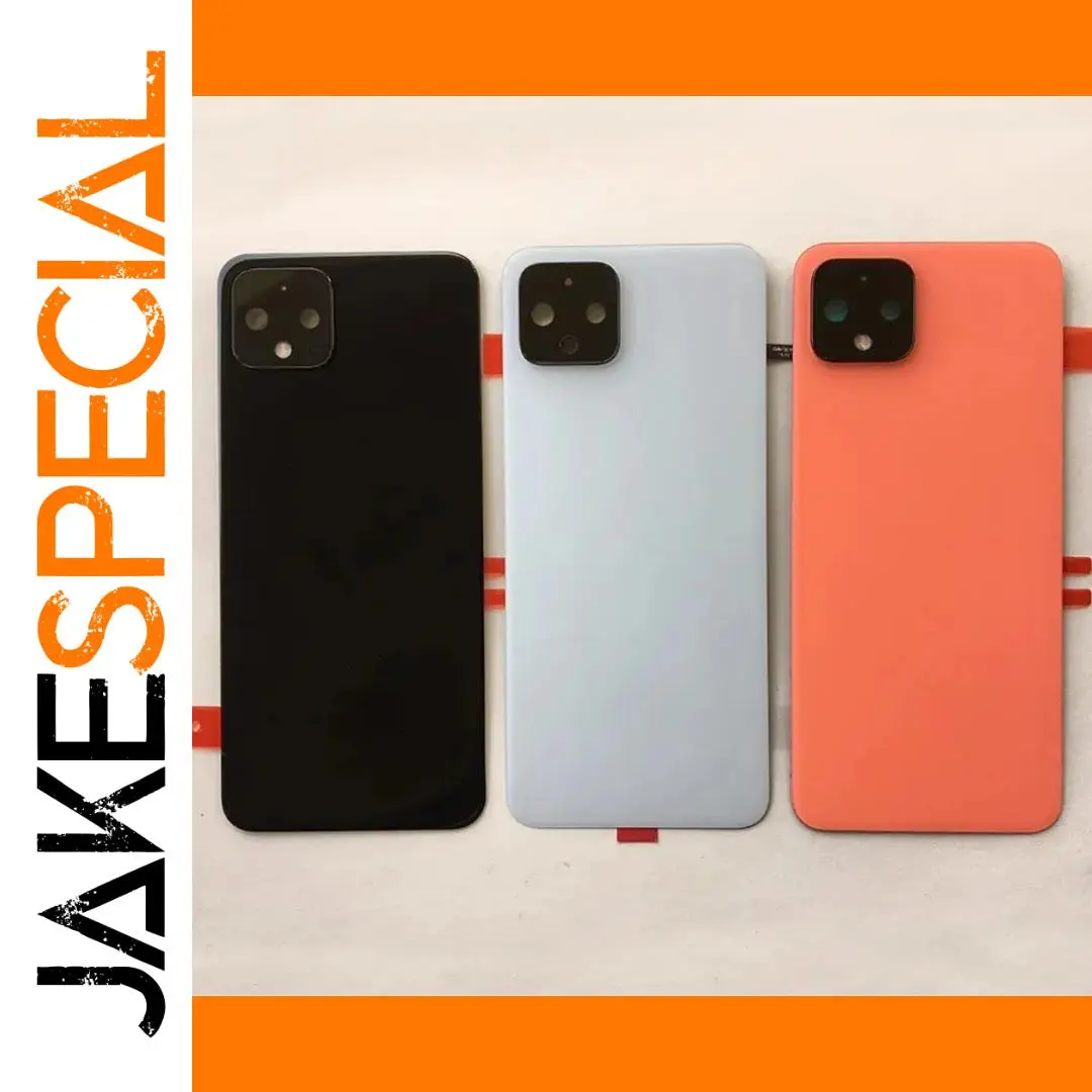 Google Pixel 4 XL G020P Glass Rear Housing in Black, White, Orange 1 Google Pixel 4 XL G020P Glass Rear Housing in Black, White, Orange