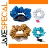 Hidden Storage Hair Scrunchie with Secure Pocket