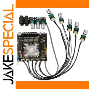 High-Power Bluetooth Amplifier Kit with 220W Outputs