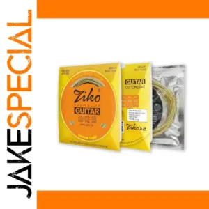 Bright Brass Folk Guitar Strings from ZIKO DCZ-010 to DCZ-012