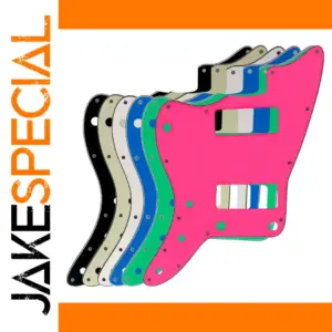 Left-Handed Jazzmaster Pickguard for P90 Guitars