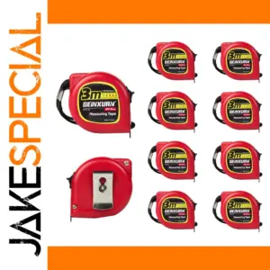 3M 3-Meter Dual-Scale Tape Measure with Lock
