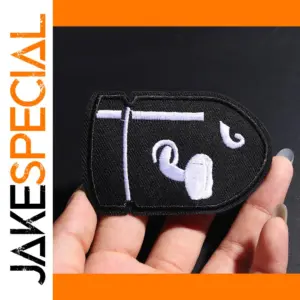 Punk Warhead Embroidered Iron-On Patch