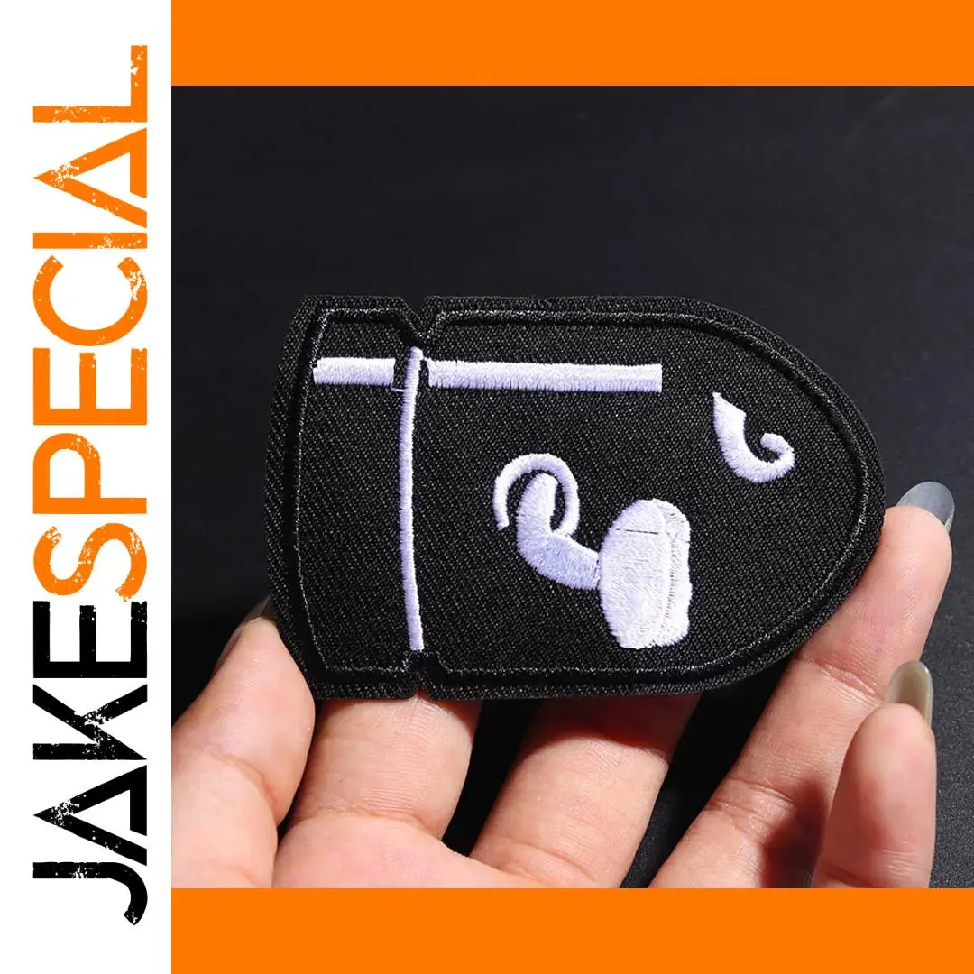 Punk Warhead Embroidered Iron-On Patch 1 Punk Warhead Embroidered Iron-On Patch